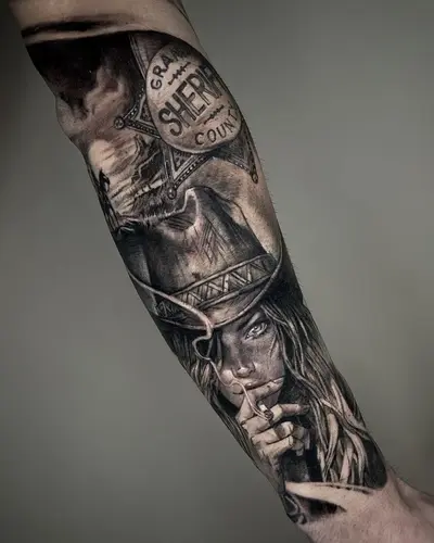 Tatuaje de Mancha