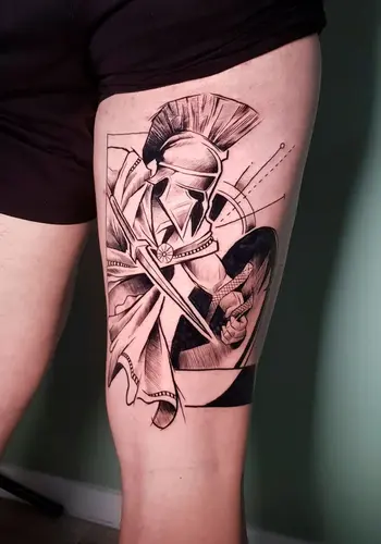 Tatuaje de Xavi Valiente