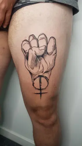 Tatuaje de Xavi Valiente