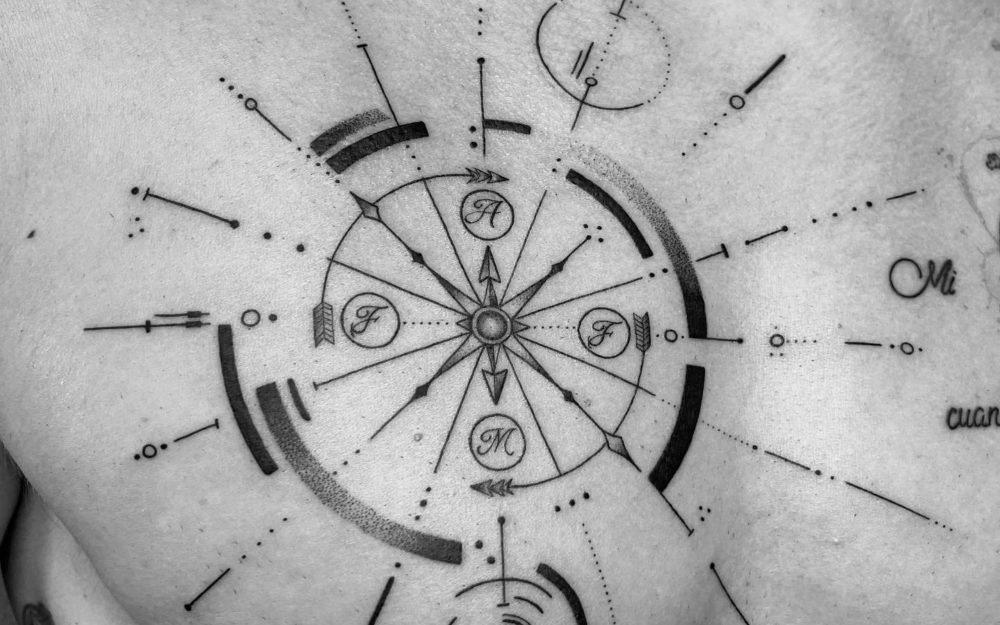 Tatuatge d'una bruíxola