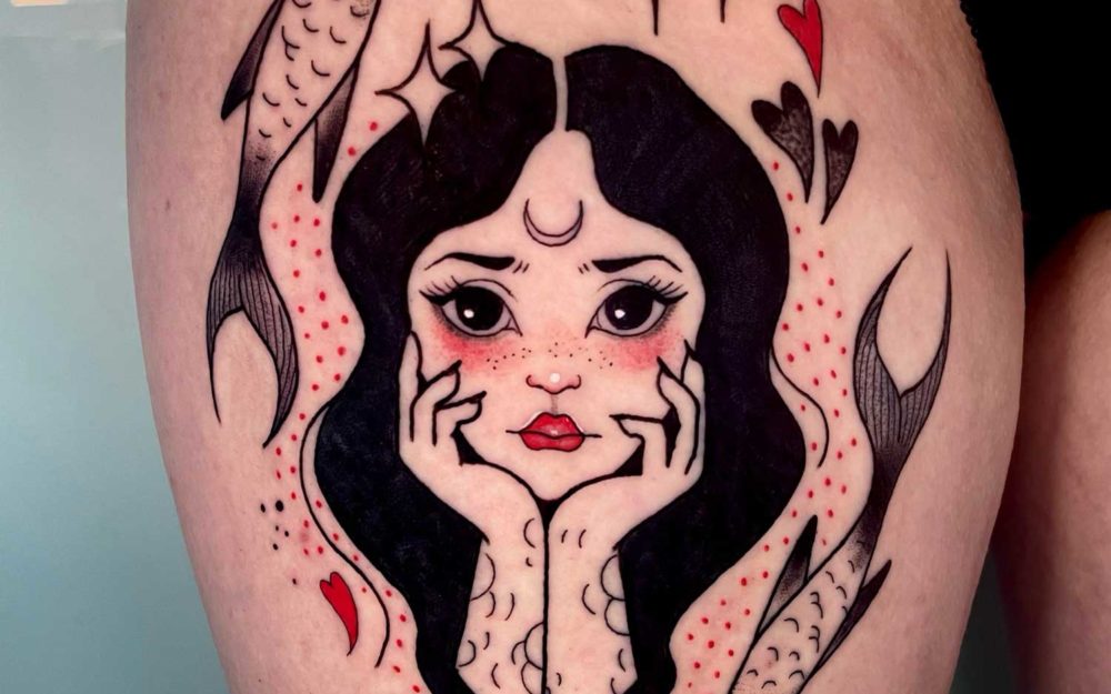 Tatuatge d'una sirena